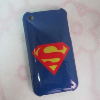 1x Superman Game Interface Eiffel Tower Style Hard Case Cover for