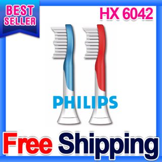  HX6042 Age 7 Kids Standard Toothbrush Heads Replacement