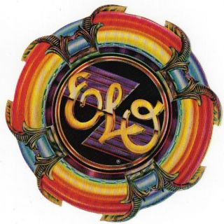 Electric Light Orchestra Promo Sticker New with Backing 4 5 inch Round