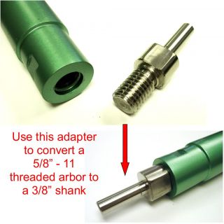  Bit Adapter Convert 5/8” 11 Male to 3/8” Shank for electric Drill