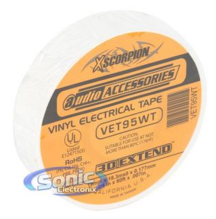 Xscorpion VET95WT 3/4 Flame Retardant Vinyl Electrical Tape