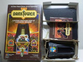 Vintage Dark Tower Electronic Board Game All Pieces Works Milton
