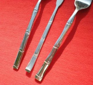 Bamboo / Tahitian Stainless Dinner Forks 2 pieces