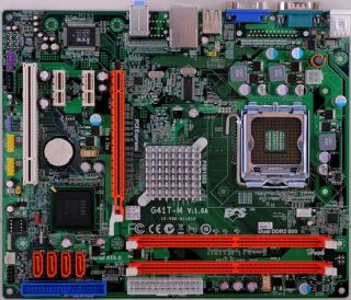 ECS G41T M FSB1333 Intel LGA775 G41 Micro ATX Desktop Motherboard Core