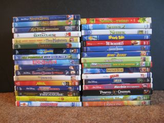 33 All Disney Disney Pixar Dreamworks DVDs