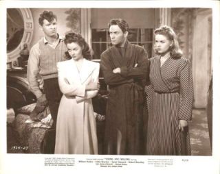 Susan Hayward William Holden Young and Willing 1942
