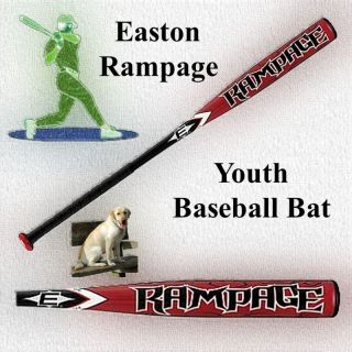 Easton Rampage Alloy Youth Baseball Bats 12 5