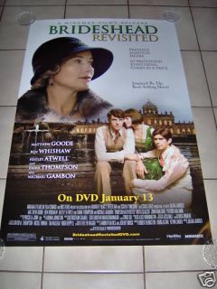Brideshead Revisited DVD Release Poster 27x40 Goode