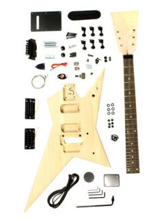 Heavy Metal Star Electric Guitar Kit DIY Project   New   Make Your Own