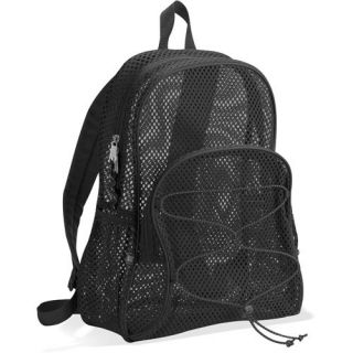 Black Eastsport Mesh Bungee 17 5 Backpack