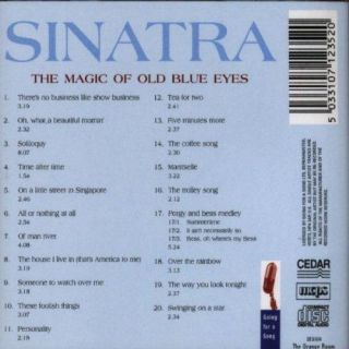 The Magic of Frank Sinatra Audio Music CD Easy Listening L5