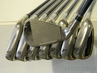 cobra golf fp irons 4 pw gw graphite regular flex