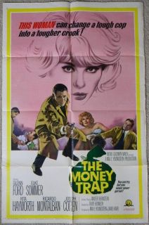 Glen Ford Elke Sommer Money Trap 1965 Movie Poster 1sh 6788