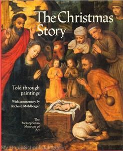 The Christmas Story Told Through Paintings Richard Muhlberger HCDJ Art