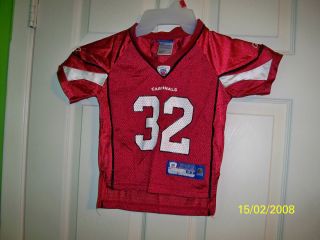 Arizona Cardinals 32 E James Licensed NFL Jersey Reebok Brand Youth 3T
