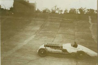 Parry Thomas Babs Brooklands 1926 Race Photo