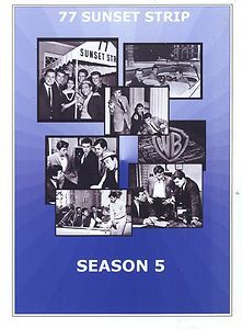 77 Sunset Strip Season 5 16 EPS on 8 DVDs Edd Burns