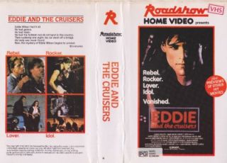 Eddie and The Cruisers Roadshow VHS PAL Video A RARE Find
