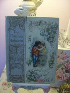 The Childrens Shakespeare 1900 Nesbit RARE Antique Book