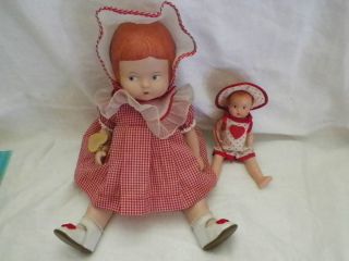 Effanbee Patsy Doll and Baby Tinyette Doll