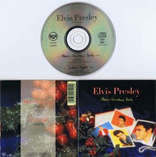 Elvis Presley Merry Christmas Baby 1 CD Single Holland 1991 UNPLAYED