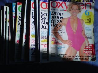  Magazine   Back Issues 2011 and 2012 Elisabeth Hasselbeck 12 issues