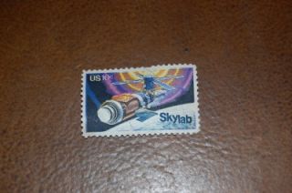 us stamps skylab breaking never used 10 cent us