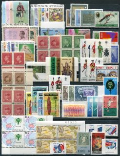 Worldwide Stamps Attractive Mint Never Hinged Collection
