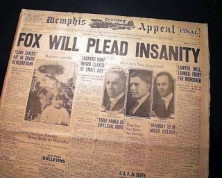 William Edward Hickman Murderer Capture 1927 Newspaper