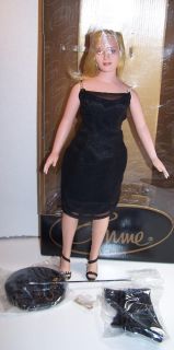 tonner 16 emme evening elegance mib plus size model by the tonner doll
