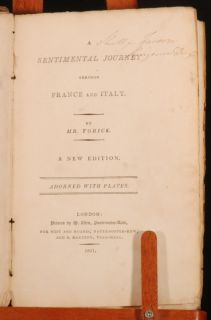 An illustrated, early nineteenth century edition of the Sentimental