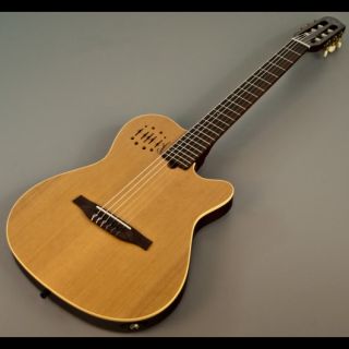 New Pro Godin Multiac Nylon Encore Solid Cedar Electro Acoustic Guitar
