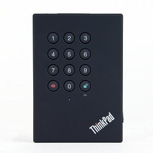  Hard Drive w/Keypad Protection & 128 bit Encryption (Black) 43R2019 PB