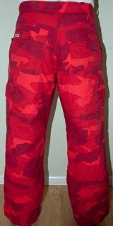 Legion by Spyder Snowboard Ski Winter Mens Pant Red Size s Small
