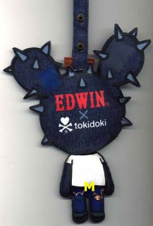 Tokidoki x Edwin Denim Keychain Limited Hong Kong Only Cactus Legno