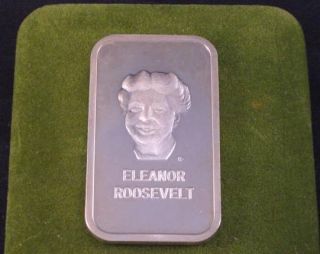 American Silver Editions Poise Eleanor Roosevelt Bar