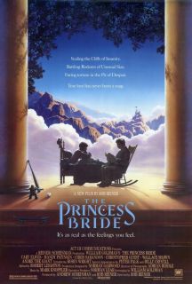  Princess Bride Large Movie Poster 27x40 Full Size Elwes A 3202