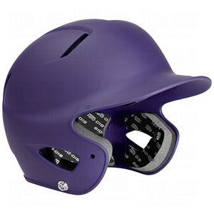 Easton Natural Grip Batting Helmet Purple Junior Size