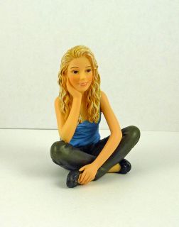 Dollhouse Miniature Resin Doll Teen Girl Danielle
