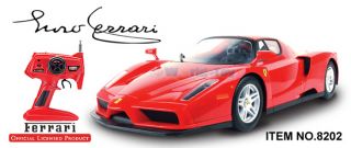 NEW 110 REMOTE CONTROL FERRARI ENZO RTR RC RED CHARGER + BATTERY