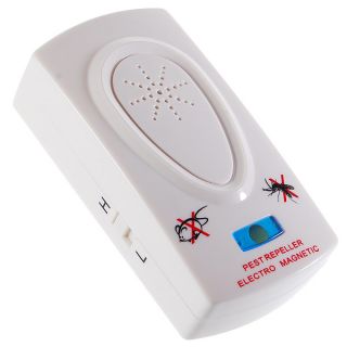  AC Electronic Ultrasonic Mouse fly ant bug Pest Mosquito Repeller Rat