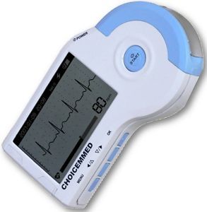 Portable Handheld Home ECG EKG Heart Monitor MD100B 2012 Model
