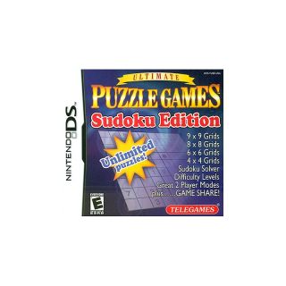 Nintendo DS Nintendo DS Games Ultimate Puzzle GamesSudoku Edit