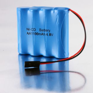 8V 1100mAh NiCd 4 Cell Receiver Battery Pack Recharge