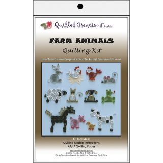Crafts & Sewing Quilling Quilled Creations Quilling Kits   Farm