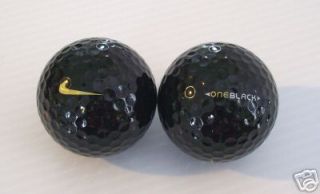 New Nike One Black Bob Black One Black Golf Ball FBR Open RARE