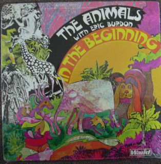 LP The Animals w Eric Burdon in The Beginning Original Wand Issue