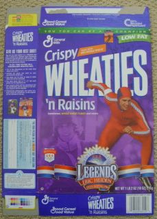 1997 ERIC HEIDEN Wheaties Box US Olympic Gold Medal Speed Skating