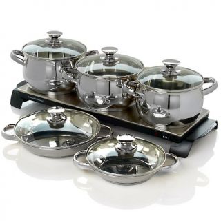  Command Performance 11 piece Cookware Set with Warming Tray