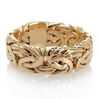 Jewelry Rings Bridal Wedding Bands 14K Gold Byzantine Band Ring
